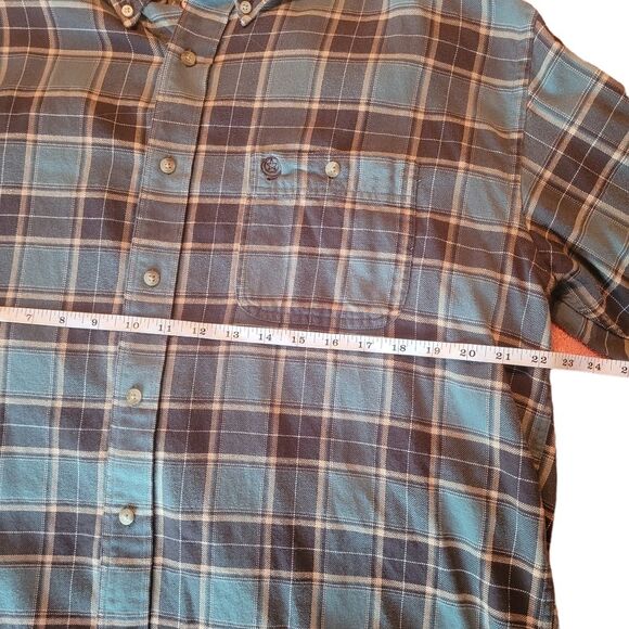 George Straight Cowboy Cut Collection by Wrangler Button Down Shirt Long Sleeve - Picture 6 of 6